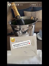 Screenshot from Balionis' Instagram story / Source: @balionis on Instagram